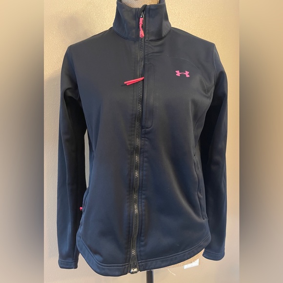 Under Armour Other - Black with hot pink accents Under Armour running jacket